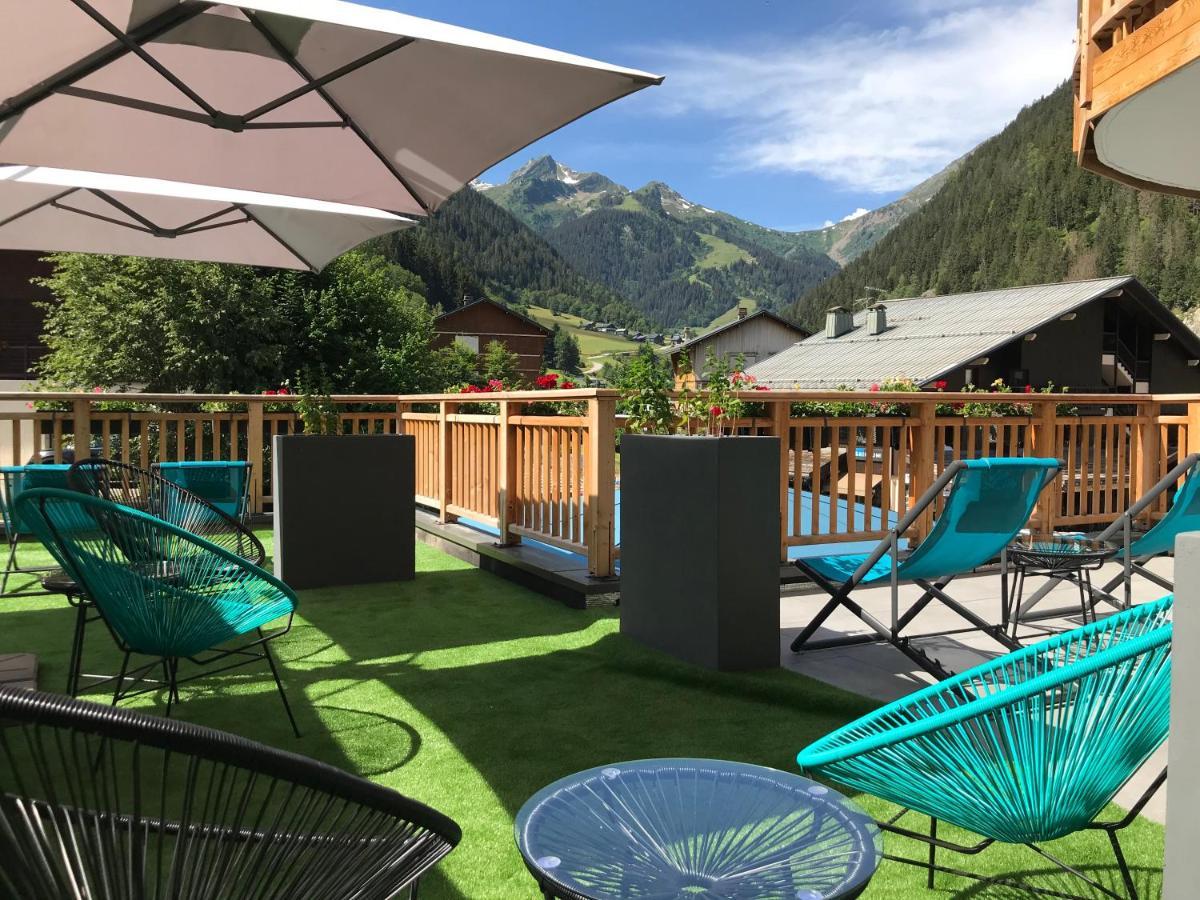 Logis Hotel Les Ancolies Areches Bagian luar foto